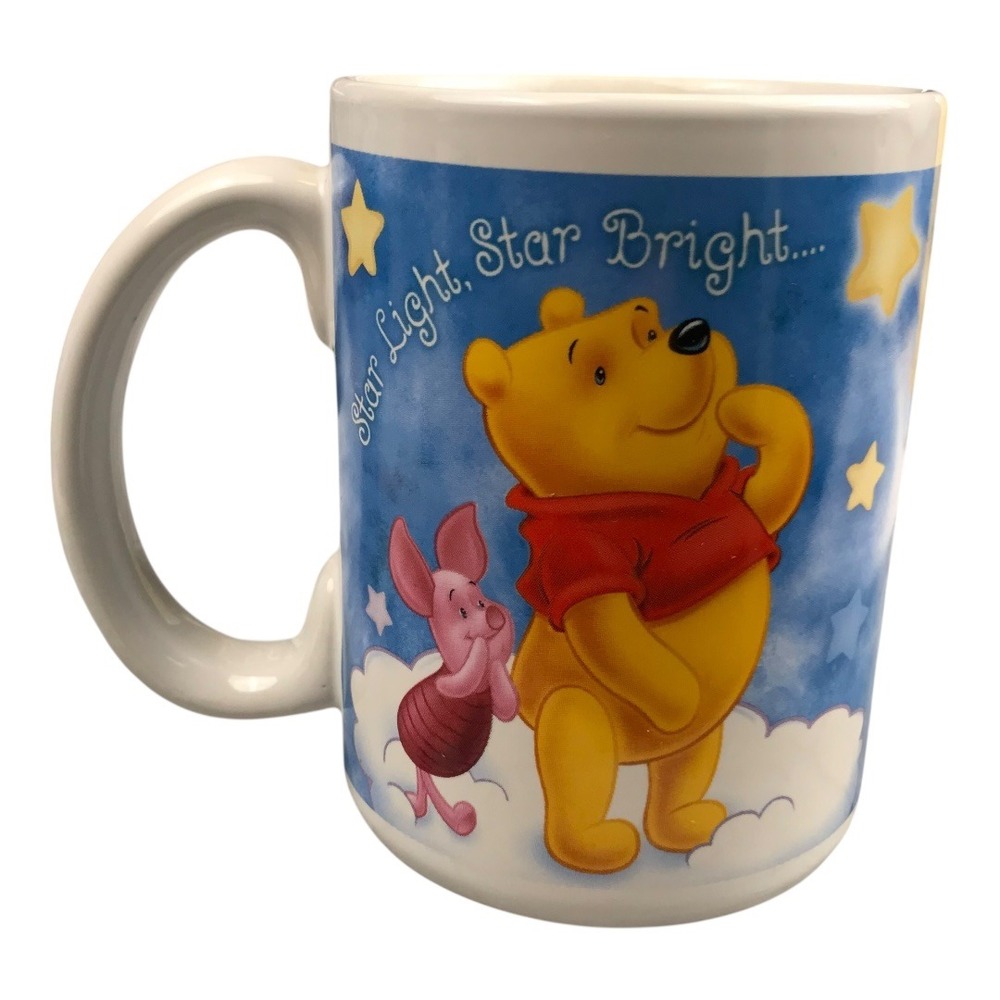 Disney Winnie the Pooh Piglet Tigger Star Bright Coffee Mug MUGS